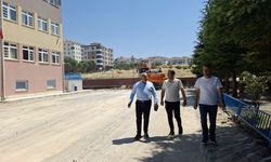 Çorum’da okul bahçeleri modern görünüme kavuşuyor