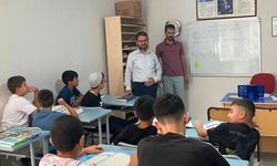 Müftü Koçak’tan Kur’an kursu öğrencilerine ziyaret