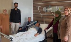 Murat Sarı’ya hastanede geçmiş olsun ziyareti