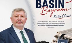 Başkan Gelgör’den 24 Temmuz Basın Bayramı mesajı