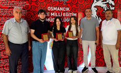 Osmancık’ın gururu olan öğrenciler ödüllendirildi