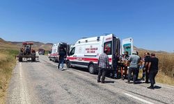 Sungurlu-Kızılırmak yolunda iki araç çarpıştı: 5 yaralı