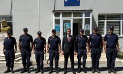 Kaymakam Şimşek’ten jandarma ve emniyete ziyaret