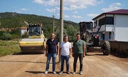 Gemici TOKİ’de asfalt öncesi yol hazırlıkları sürüyor