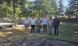 Cemil Çağlar eğitim yatırımlarını yerinde inceledi