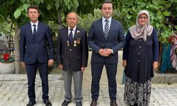 Kaymakam Şimşek’ten şehit aileleri ve gaziye ziyaret