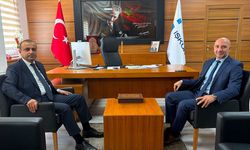 Cemal İbrahim Yalçın'dan Sezgin Saraçoğlu’na hayırlı olsun ziyareti