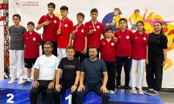 Çorumlu taekwondoculardan yarı finalde üç madalya