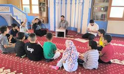 Boğazkale’de yaz Kur’an kurslarına ziyaret