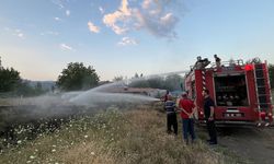 Osmancık’ta korkutan yangın: İtfaiyeden anında müdahale
