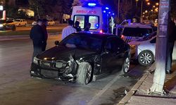 Çorum’da zincirleme kaza: 2’si polis 4 yaralı