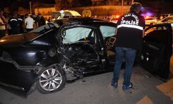 Çorumlu Uzman çavuşun hayatını kaybettiği kaza kamerada