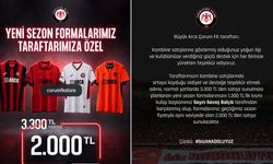 Arca Çorum FK'dan taraftara büyük jest