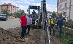 Ahmet Yesevi Caddesi’nde altyapı çalışmaları başladı