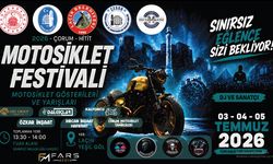 Çorum’da MotoFest heyecanı Laçın Yeşilgöl’de yaşanacak