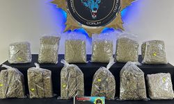 Osmancık’ta 9 kilo 429 gram skunk ele geçirildi