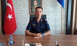 Jandarma Komutanı Binbaşı Görkem Güncan ilçeye veda ediyor