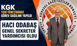Hacı Odabaş, KGK Genel Sekreter Yardımcılığı görevine seçildi