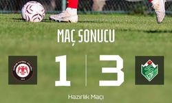 Arca Çorum FK, Iğdır FK'ya Hazırlık Maçında Mağlup Oldu