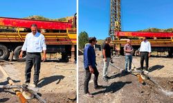 Su sıkıntısına karşı iki yeni kuyu açılıyor: Çalışmalar başladı