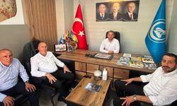 Uğur Esmer’e Ülkü Ocakları Alaca İlçe Başkanlığı Ziyareti
