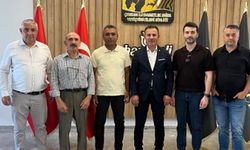 Kaya’ya esnaf ve kooperatif temsilcilerinden ziyaret