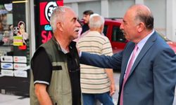 Vali Ali Çalgan, Gazi Caddesi esnafını ziyaret etti