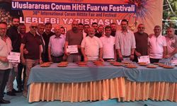 Çorum’un leblebi ustaları hünerlerini sergiledi