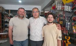 Başkan Ünlü’den Bayat esnafına ziyaret