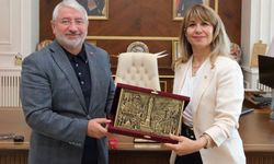 Prof. Dr. Nurcan Baykam’dan Başkan Aşgın’a veda ziyareti