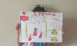 Çocuklar 15 Temmuz’u resimlerle anlattı