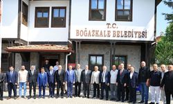 MHP Heyetinden Boğazkale Belediye Başkanı Adem Özel’e Ziyaret