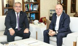 Başkan Ünlü’den Mehmet Sekmen’e HES projesi ziyareti