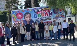 AK Parti Kadın Kolları’ndan Mustafa Baran’a destek