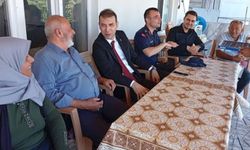 Kaymakam Düzgün’den Gazi Osman Uzun’a anlamlı ziyaret
