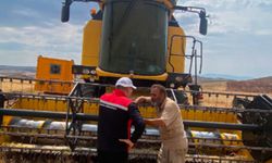 Sungurlu’da biçerdöver kontrolleri aralıksız sürüyor