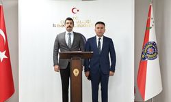 Mehmet Kurt’tan Emniyet Müdürü Arif Pehlivan’a ziyaret