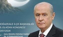 MHP Boğazkale İlçe Kongresi 3 Temmuz’da Yapılacak