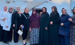 AK Parti Kadın Kollarından Bayat’ta hane ziyareti
