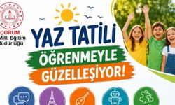 Çorum’da yaz kursları devam ediyor
