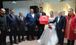 AK Parti Gençlik Kolları Başkanı Özdemir dünya evine girdi