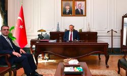 Ömer Tök ve Vali Yakup Canbolat biraraya geldi