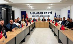 Anahtar Parti Çorum teşkilatı sahadan kopmayacak