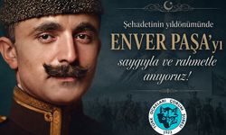 Enver Paşa şehadetinin 104. yılında anıldı