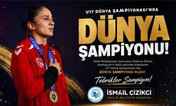 Başkan Çizikci, Dünya Şampiyonu Özdenur Özmez’i kutladı