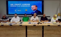 AK Parti Merkez İlçede teşkilat çalışmaları ele alındı