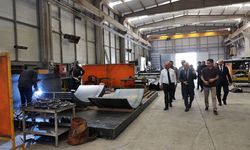 Vali Çalgan’dan Emta Makina’ya ziyaret