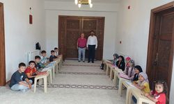 Müftü Koçak’tan Sanayi Camii Yaz Kur’an Kursu’na ziyaret