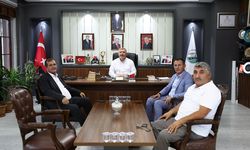 Başkan Gelgör’e tarım sektörünün önemli isimlerinden ziyaret