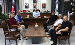 Sinema dünyasının önemli isimlerinden Başkan Gelgör’e ziyaret